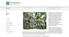 Desktop Screenshot of blueberry.ee