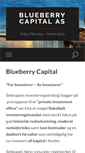 Mobile Screenshot of blueberry.no